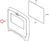 Matrix Fitness Upright Bike Display Console Overlay Cover 1000375422 - hydrafitnessparts