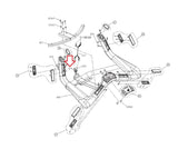 Matrix Fitness Upright Bike Left Pulse Sensor Wire 1000233514 - hydrafitnessparts