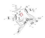 Matrix Fitness Upright Bike Right Pulse Sensor Wire 1000229948 - hydrafitnessparts