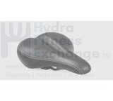 Matrix Indoor Cycle Saddle Seat L 270mm (10.63") x W 200mm (7.87") 23 - AS - 064 - hydrafitnessparts
