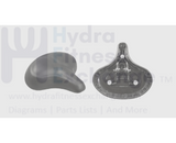 Matrix Indoor Cycle Saddle Seat Length 270mm (10.63") x Width 250mm (9.84") - hydrafitnessparts