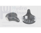 Matrix Indoor Cycle Saddle Seat W/Round Stud Clamp Style L 318mm x W 335mm 93079 - hydrafitnessparts