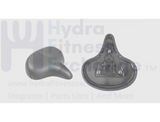 Matrix Indoor Cycle Saddle Seat W/Round Stud Clamp Style L 320mm x W 305mm - hydrafitnessparts
