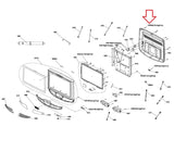 Matrix Retail XUR CTM753 CTM1028 Treadmill Button Head Screw M5 x 25L 1000458981 - hydrafitnessparts