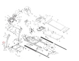 Merit Horizon Fitness TM270B TM270 Treadmill Left Support Tube 060666 - AA - hydrafitnessparts