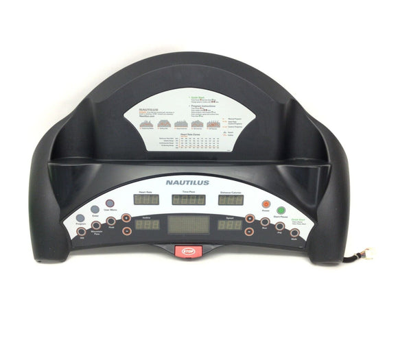 Nautilus NTR800.1 Treadmill Console Overlay & Circuit Board Set 372112 & QQ2260 - hydrafitnessparts