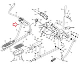 NordicTrack A.C.T. Elite Elliptical Left Outer Adjustment Cover 360537 - hydrafitnessparts