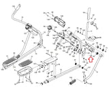 NordicTrack A.C.T. Elite Elliptical Right Outer Adjustment Cover 360536 - hydrafitnessparts