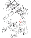 Nordictrack C1250 C1500 C900 T15.0 T17.2 T23.0 Treadmill Right Leg Cover 303677 - hydrafitnessparts