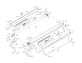 NordicTrack C2155 Treadmill Left Foot Rail 260684 & 255271 - hydrafitnessparts