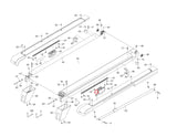 NordicTrack C2155 Treadmill Right Foot Rail 260603 & 255272 - hydrafitnessparts