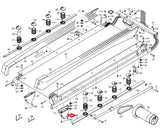 NordicTrack C900 Pro Treadmill Isolator Bottom Rail 322164 - hydrafitnessparts