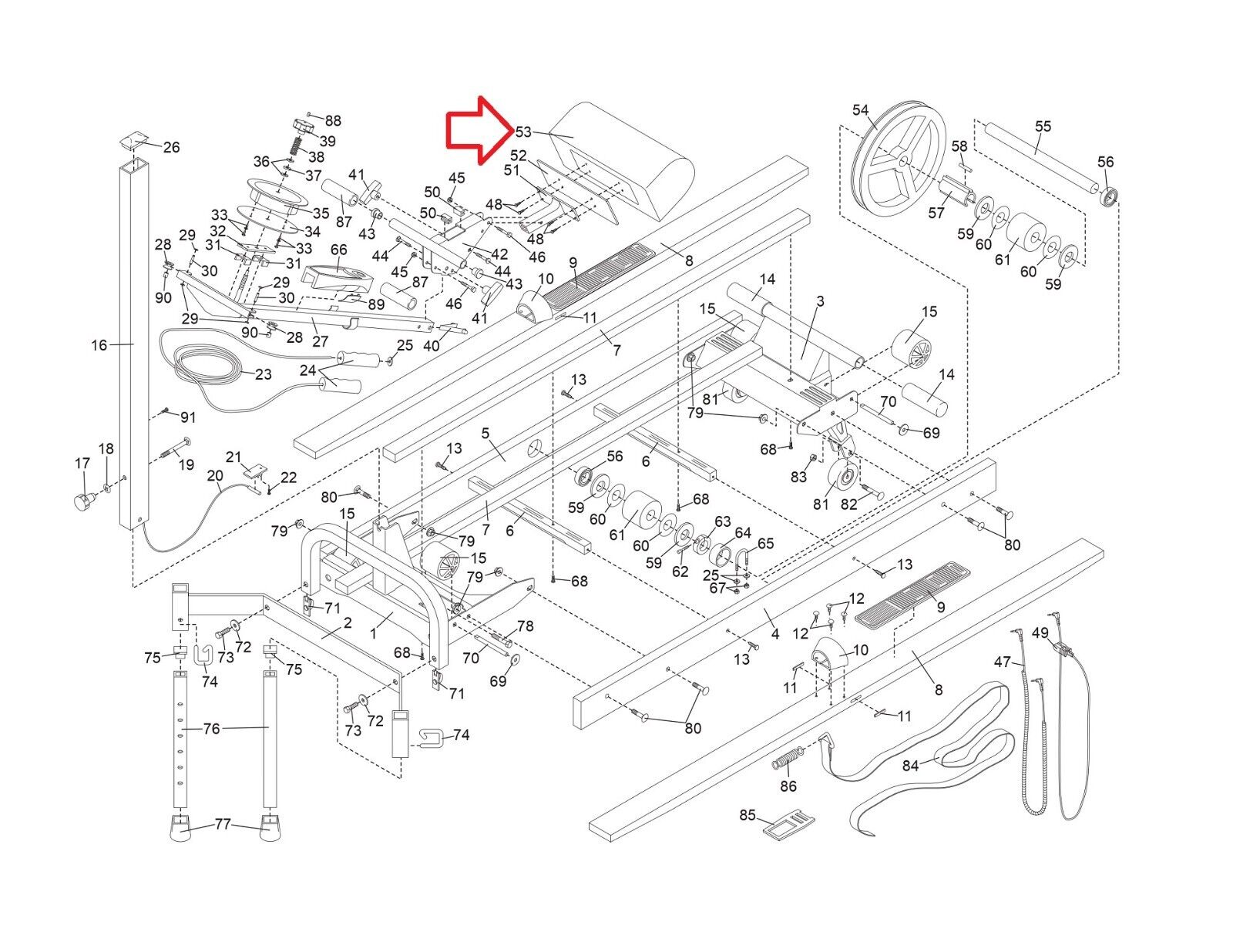 Nordictrack sequoia parts sale