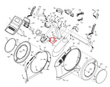 Nordictrack E7.0 - 831.239510 Elliptical Shield Cover 362696 - hydrafitnessparts