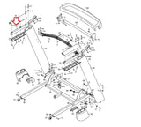 Nordictrack Elite 900 Treadmill Left Handrail 430014 - hydrafitnessparts