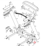 NordicTrack Elite 900 Treadmill Right Base Cover 426632 - hydrafitnessparts