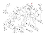 NordicTrack Elliptical Display Console Assembly ELS59939 E5VI 284183 - hydrafitnessparts