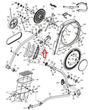NordicTrack FreeMotion Proform Epic Elite 12.9T Elliptical Locknut M10 380688 - hydrafitnessparts
