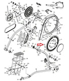 NordicTrack HealthRider Proform A32E Elite 12.9T Elliptical Snap Fastener 286527 - hydrafitnessparts