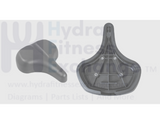 NordicTrack Indoor Cycle Saddle Seat 4 Screws Base L 323mm x W 290mm 368951 - hydrafitnessparts
