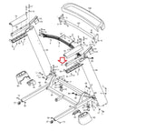 Nordictrack Proform Elite 900 Carbon TL T10 T7 Treadmill Right Handrail 414634 - hydrafitnessparts