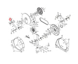 NordicTrack ProForm Elliptical Left Front Upper Body Handlebar Cover 247276 - hydrafitnessparts