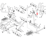 NordicTrack ProForm Elliptical Screw M6 X 110MM 378015 - hydrafitnessparts