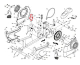 NordicTrack Proform HealthRider Upright Bike Eddy Mechanism 370274 - hydrafitnessparts