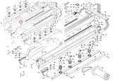 NordicTrack Proform Treadmill Right Foot Rail MFR - 303435 & 332905 - hydrafitnessparts