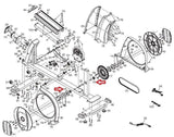 NordicTrack Proform Weider Lifestyler R12Z Right Bearing Housing Assy 263345 - hydrafitnessparts