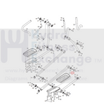 Nordictrack Right Pedal MFR - 251282 251276 Elliptical Replacement Part - hydrafitnessparts