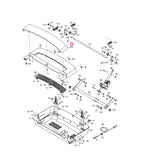 NordicTrack Treadmill Hood Accent MFR - 395250 & 398591 - hydrafitnessparts