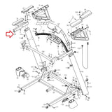 Nordictrack Treadmill Left Handlebar 403856 - hydrafitnessparts