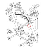 Nordictrack Treadmill Right Handlebar 403835 - hydrafitnessparts