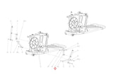 Octane Fitness Pro310i Q37ci Elliptical Left Crank Arm Weldment 103616 - 001 - hydrafitnessparts