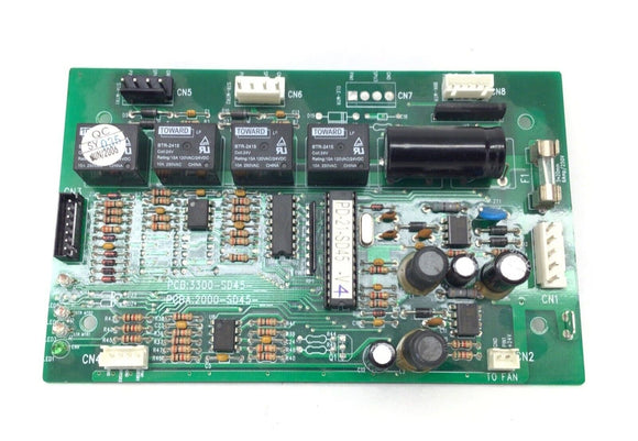 Octane Fitness Q45 Base Elliptical Lower Motor Control Board Controller - hydrafitnessparts