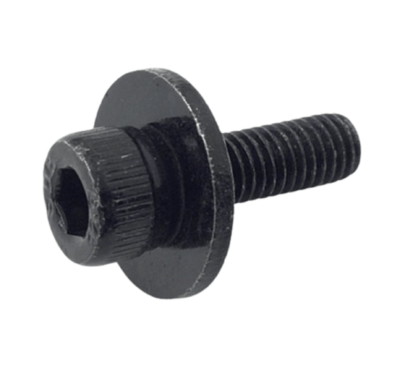 Octane MTX Elliptical Black Socket Head Screw with Washer M5x0.8x16L 113125-001 - hydrafitnessparts