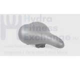 Peloton Indoor Cycle Saddle Seat Length 275mm (10.83") x Width 190mm (7.48") - hydrafitnessparts