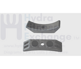 Plastic Dumbbell Rack Weight Saddle Rest 146Lx35Wx90H mm - D10mm Miscellaneous - hydrafitnessparts