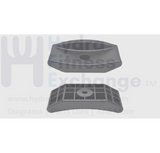 Plastic Dumbbell Rack Weight Saddle Rest 150L x 65W x 80H mm - D10 Miscellaneous - hydrafitnessparts