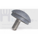 Plastic Grip Knob Dia 1.31" & Dia Of Screw Thread M8 - 15mm L Stationary Bike - hydrafitnessparts