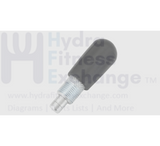 Pop Pin knob 1.1" Thread of Pin 3 - 4" Fine Thread 0.79" Tip of Pin Dia 3 - 8" - hydrafitnessparts