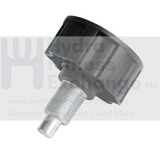 Pop Pin knob 2.1" Thread of Pin 3 - 4" Fine Thread 0.79" Tip of Pin Dia 3 - 8" - hydrafitnessparts