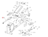 Precor 635 EFX600 - 18 A485 Elliptical Left Pedal Arm PPP000000058263101 - hydrafitnessparts