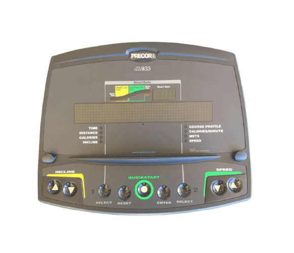 Precor 9.3x - 9.33 Treadmill Display Console Membrane & Panel Board 44039 - 101 - hydrafitnessparts