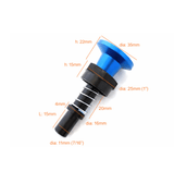 Precor Cable Gym Pop Pin Replacement 35mm Knob x Pin Dia 11mm PPP00000CW30165752 - hydrafitnessparts