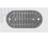 Precor DBR Ground Mat DD50 x 100 PPP000CWB090700101 Strength Equipment Mat - hydrafitnessparts