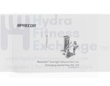 Precor Diverging Seated Row Owner’s Manual Guide CW39512101 CW39512 - 101 - hydrafitnessparts