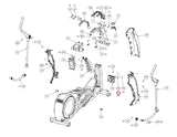 Precor EFX 800-18 Elliptical Blanking Plate Interface PPP000000303538101 - hydrafitnessparts