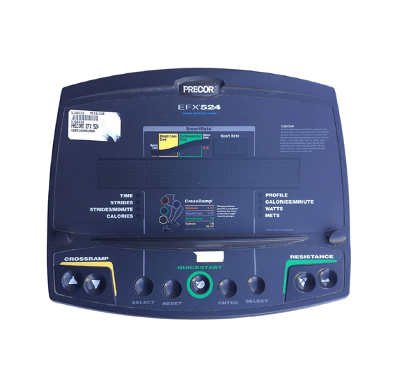 Precor Elliptical Display Console Panel 45374 - 101 - hydrafitnessparts